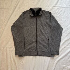 Lululemon engineered warmth Merino wool blend full zip pullover Men’s XL